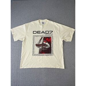 Dead7 Shirt Men 2XL Biege Love What You Can While You Got Something Left to Love